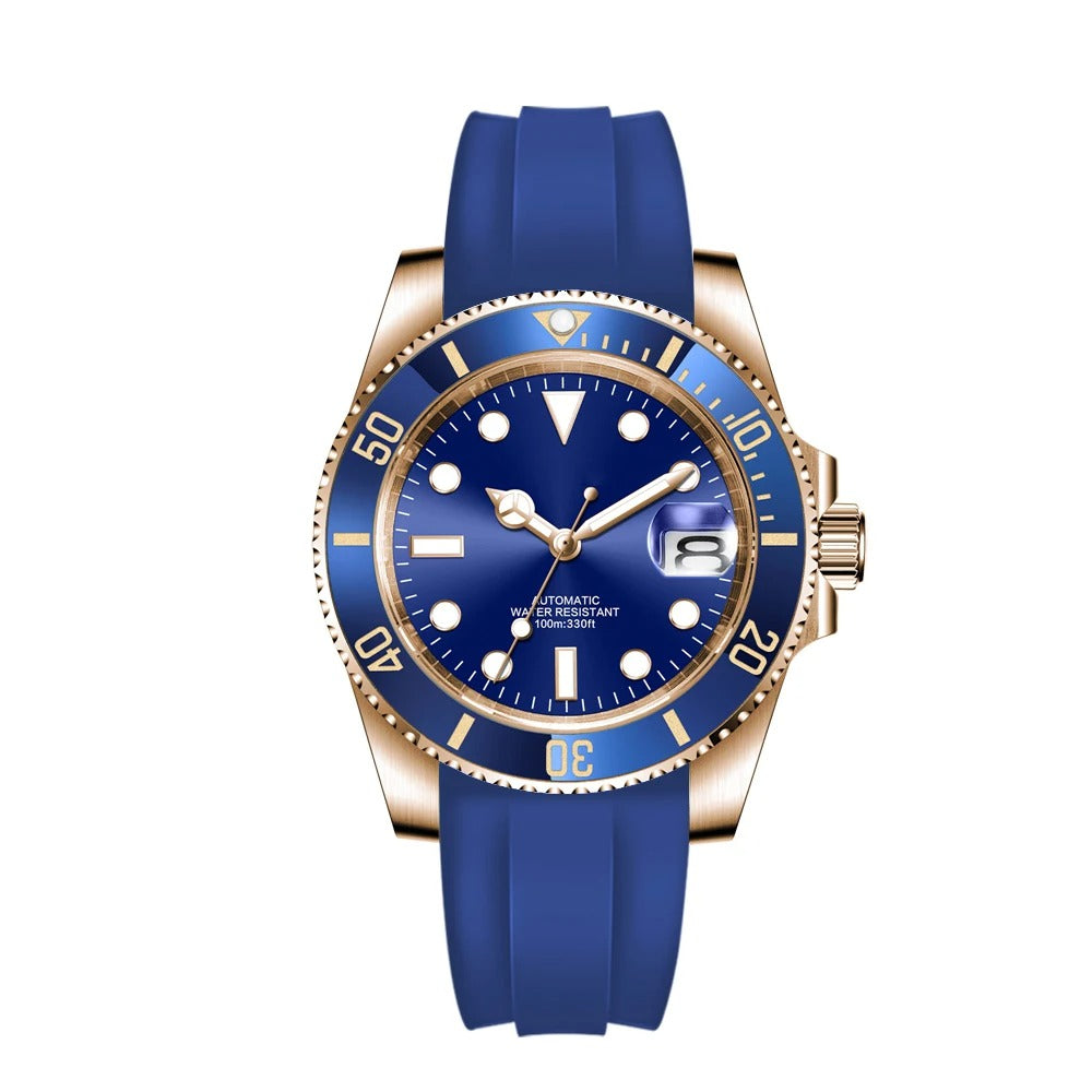 Luxury Diver-Style Automatic Watch – Multiple Colors & Case Options