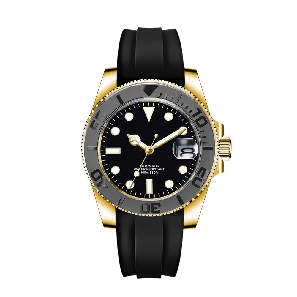 Luxury Diver-Style Automatic Watch – Multiple Colors & Case Options