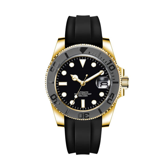 Luxury Diver-Style Automatic Watch – Multiple Colors & Case Options