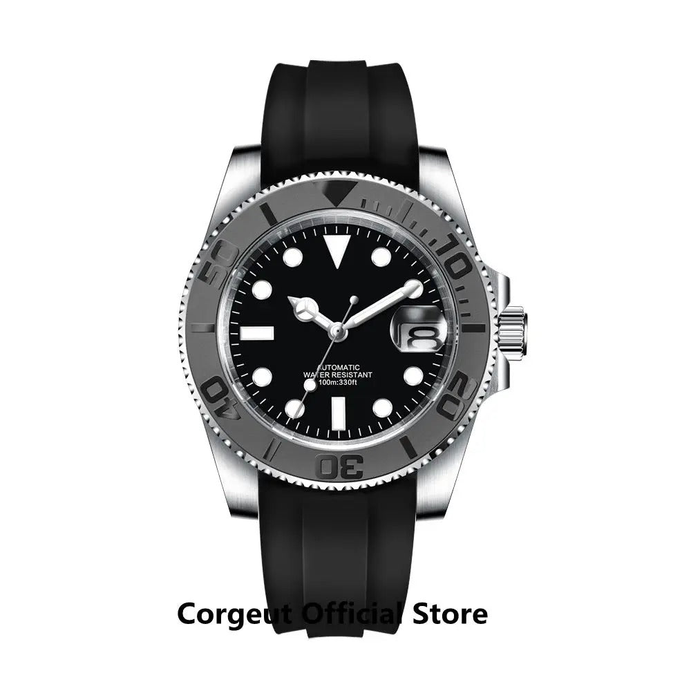 Luxury Diver-Style Automatic Watch – Multiple Colors & Case Options