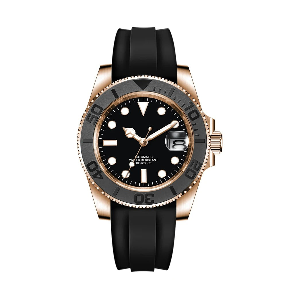 Luxury Diver-Style Automatic Watch – Multiple Colors & Case Options