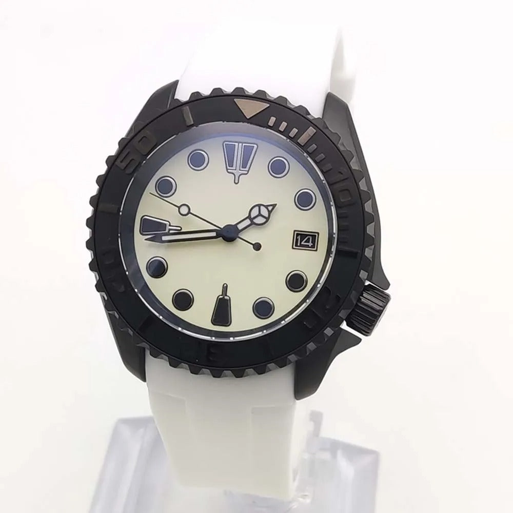 Marine Master Professional 300M Automatic Dive Watch – Orange Strap Edition